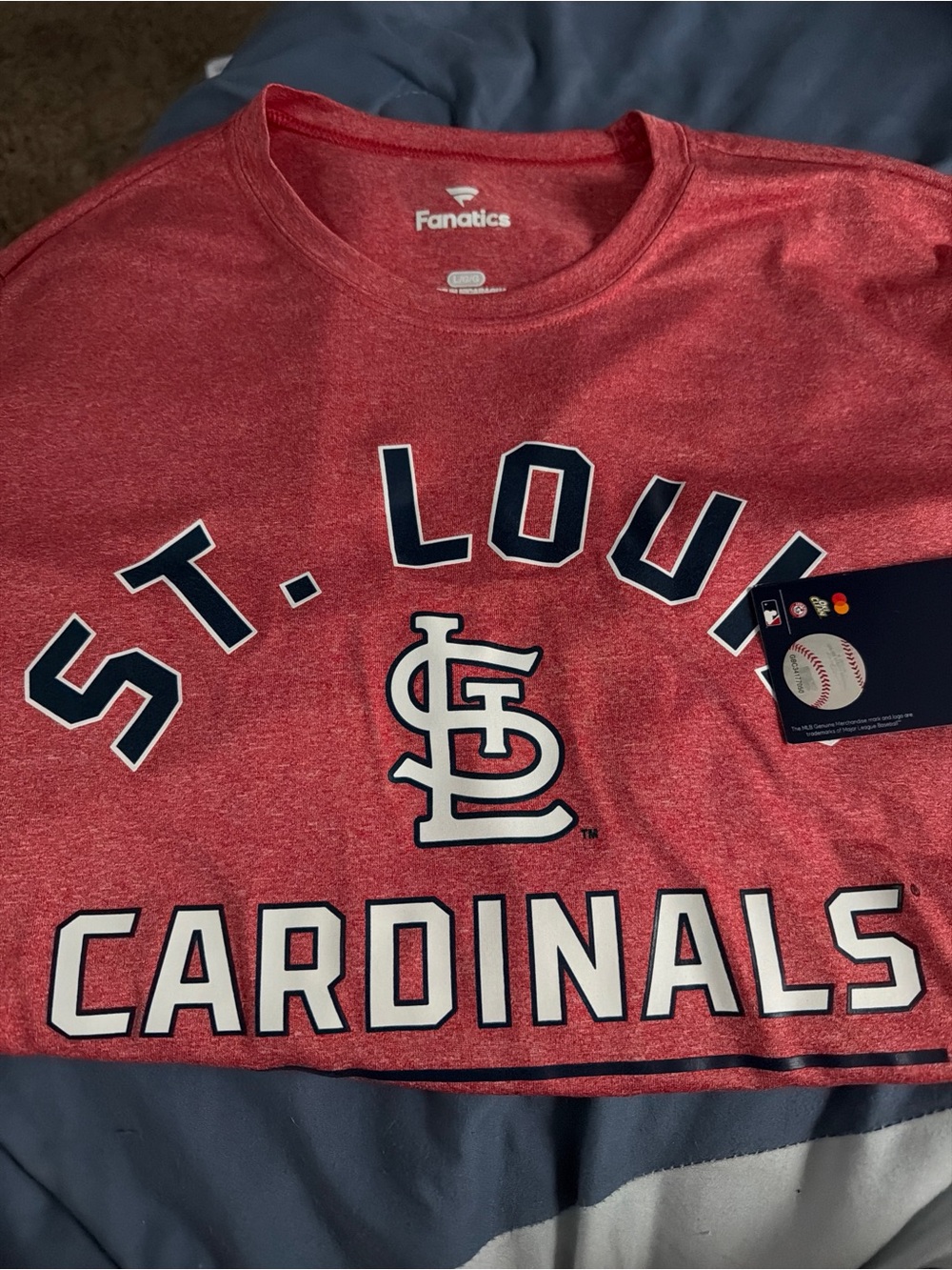 Fanatics Men St. Louis Cardinals Red Graphic Tee